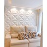 30 Placas Revestimentos 3D Parede Alto Relevo Luxo Decoração - 2