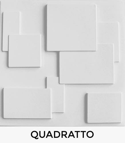 Revestimentos 3d Parede Modelo Quadratto Placas Decorativo - 2