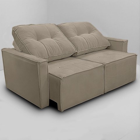 Sofá Namoradeira Retrátil Reclinável Sala Confortável e Reforçada Monaco