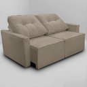 Ver imagem 1 de Sofá Namoradeira Retrátil Reclinável Sala Confortável e Reforçada Monaco