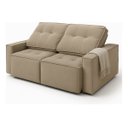 Ver imagem 3 de Sofá Namoradeira Retrátil Reclinável Sala Confortável e Reforçada Monaco