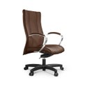 Ver imagem 1 de POLTRONA PRESIDENTE INFINITY GIRATÓRIA MARROM - MARTIFLEX