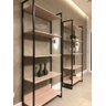 Estante Alta com Prateleiras de 15mm e Estrutura Metalica - Branco - 3