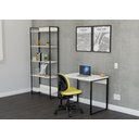 Ver imagem 2 de Estante Alta com Prateleiras de 15mm e Estrutura Metalica - Branco