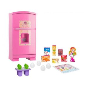 Geladeira, Cardoso Toys, Sweet Fantasy, Rosa, 50 cm