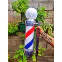 Ver mais imagens de POSTE DE BARBEIRO GIRATÓRIO 60CM VOLTAGEM BIVOLT.