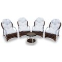 Ver imagem 1 de Conjunto Páscoa - 4 Poltronas + 1 Mesa Redonda