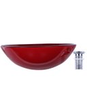 Ver imagem 2 de Cuba de Apoio 42cm + Torneira Cascata + Válvula Vermelho