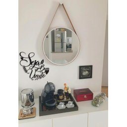 Seja Bem Vindo 33x31cm Lettering Aplique em Madeira MDF Parede - 2