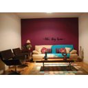 Ver imagem 3 de Let´s stay home 1,40x0,25m Lettering em Madeira MDF Apliques de Parede