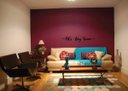 Ver imagem 3 de Let´s stay home 1,40x0,25m Lettering em Madeira MDF Apliques de Parede