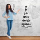 Ver imagem 4 de Árvore de Natal em Palavras - Quadro em Madeira Mdf - Apliques de Parede Decoração Lettering