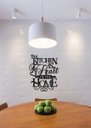 Ver imagem 2 de The Kitchen is the heart of the Home 49x59cm em Madeira MDF Escultura de Parede