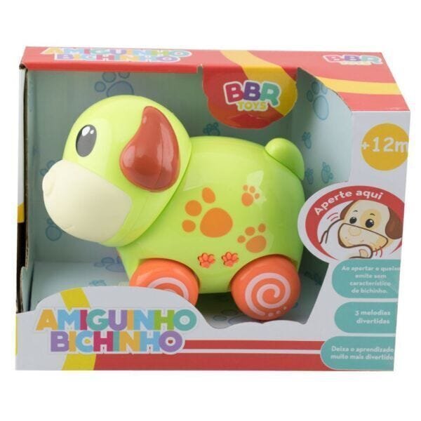 Brinquedo Animalzinho Divertido Infantil Cachorro - BBR Toys - 2