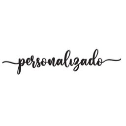 Lettering palavra personalizada 43x13cm em Madeira MDF Apliques de Parede - 1