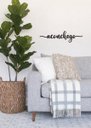 Ver imagem 2 de Lettering palavra personalizada 43x13cm em Madeira MDF Apliques de Parede
