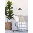 Ver imagem 2 de Afeto Lettering 43x13cm em Madeira MDF Apliques de Parede