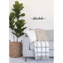 Ver imagem 2 de Felicidade Lettering 43x10cm em Madeira MDF Apliques de Parede