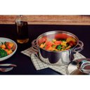 Ver imagem 7 de Caçarola Tramontina Solar Rasa em Aço Inox Fundo Triplo com Tampa e Alças 24 Cm 4,7 L