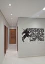 Ver imagem 3 de São Jorge Oração GG 96x53cm LETTERING em Madeira Mdf Aplique de Parede