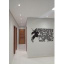 Ver imagem 3 de São Jorge Oração GG 96x53cm LETTERING em Madeira Mdf Aplique de Parede