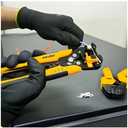 Ver imagem 3 de Alicate Cortador Desencapador de Fios Vonder 8 Polegadas Ferramenta Eletricista Prensa Terminais