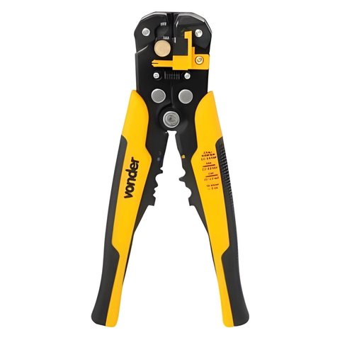Alicate Cortador Desencapador de Fios Vonder 8 Polegadas Ferramenta Eletricista Prensa Terminais