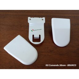 Kit Comando Persiana 38mm - Branco - 4