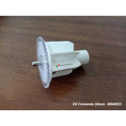 Kit Comando Persiana 38mm - Branco - 3
