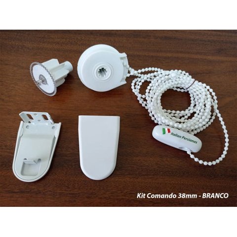 Kit Comando Persiana 38mm - Branco