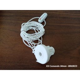 Kit Comando Persiana 38mm - Branco - 2