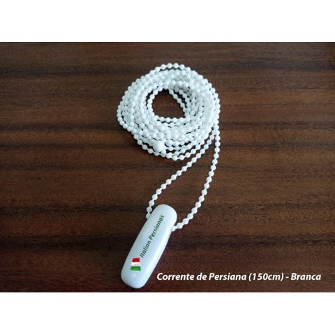 Kit Cordinha De Persiana + Pêndulo - Branco