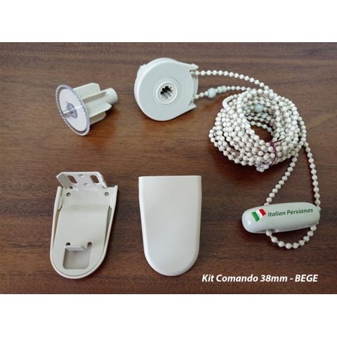 Kit Comando Persiana 38mm - Bege