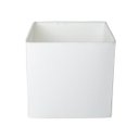 Ver imagem 1 de Cupula Clássica de Abajur Luminaria 30x30x30cm Quadrado Tecido Algodão Soquete Importado Ref 57