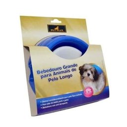 Bebedouro Cachorro Pelo Longo Pet Flex Grande Azul - 3 Bebedouro Cachorro Pelo Longo Pet Flex Grande Azul - 3