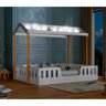 Cama Infantil Montessoriana Ágatha Casal com Led Branco/mel - Divaloto - 2