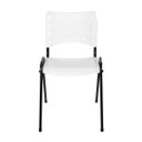 Ver imagem 2 de Cadeira de Escritório Iso Plastica Branca Home Office