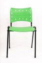 Ver imagem 2 de Cadeira de Escritório Iso Plastica Home Office Chair Verde