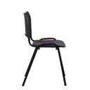 Ver imagem 2 de Cadeira Iso Preta Escritório Home Office Chair