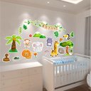 Ver imagem 2 de Adesivo Decorativo de Parede Selva Safari Grande com 27 Adesivos