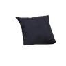 Almofada com Ziper Decorativa Azul Jeans 40x40cm Tecido Grosso - Bene Tu:Azul Jeans, - 1