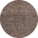 Ver imagem 3 de Puff Lucca Marrom Pés Palito Decorativo Recepção Redondo em Linho Cru