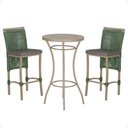 Ver imagem 1 de Mesa Bistro e 2 Banquetas Roma Fendi Corda Náutica 11 Trama Original