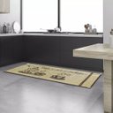 Ver imagem 3 de Tapete Passadeira Sisal Antiderrapante Sala Quarto 0,50x1,50 Ks-85