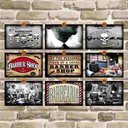 Ver imagem 7 de Kit com 5 Placas Decorativas Vintage Barber Chop