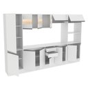 Ver imagem 5 de Cozinha Madesa Smart Modulada com Armário Balcão e Tampo