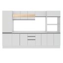 Ver imagem 2 de Cozinha Madesa Smart Modulada com Armário Balcão e Tampo