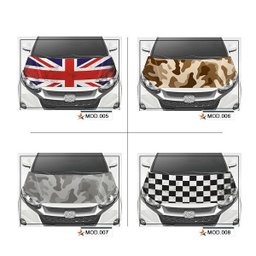 Adesivo Tunning para Envelopamento de Capô Carro - Bandeiras e Marcas - 2