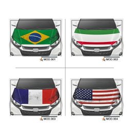 Adesivo Tunning para Envelopamento de Capô Carro - Bandeiras e Marcas - 1