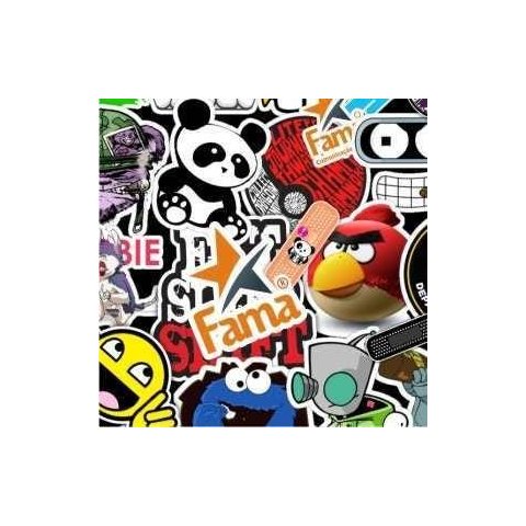 Adesivo Tunning Sticker Bomb para Paralamas